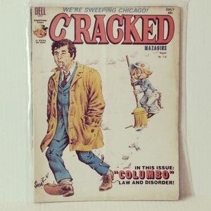 Cracked Mazagine Columbo Law And Disorder! August No. 110